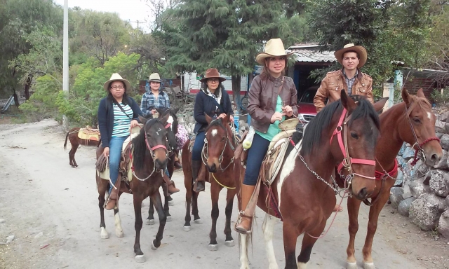 Con el grupo ya para empezar